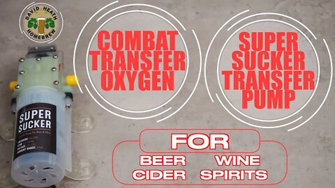 Super Sucker Beer & Wine Transfer Pump For Homebrewers