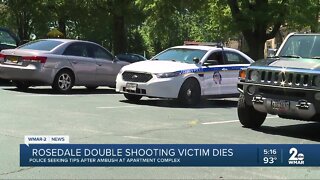 Two men shot, one dead following Rosedale shooting