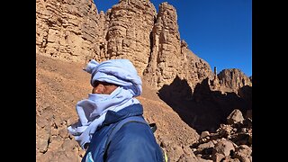 Hiking to the Tassili n'Ajjer Plateau