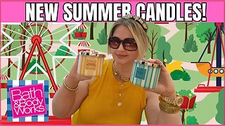 NEW Summer Candles at Bath & Body Works | Mother's Day Sale | #bathandbodyworks #summer