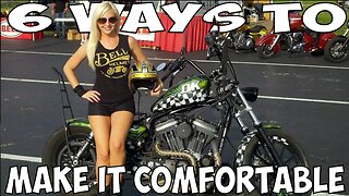 6 Tips on Making A Harley Sportster More Comfortable