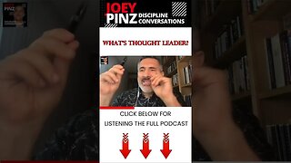 #170 Nicky Billou: Tyranny to Freedom| Joey Pinz Discipline Conversations #shorts