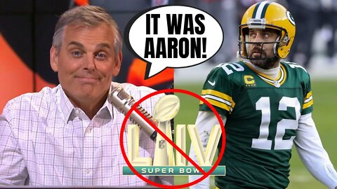 Colin Cowherd Thinks Aaron Rodgers LEAKED Super Bowl Boycott Story To Attack The Media!