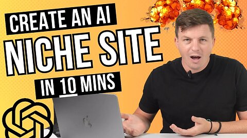 This AI Can Create ENTIRE NICHE SITES in 10 Mins (Free Course)