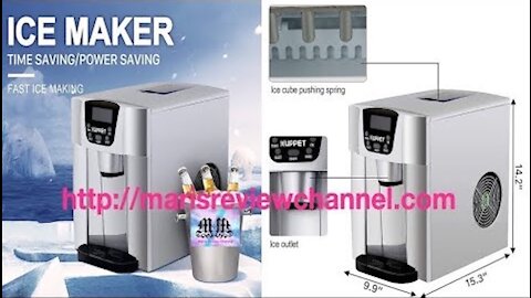 KUPPET 2 in 1 Countertop Ice Maker