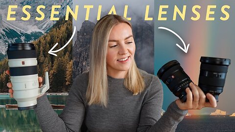 3 Essential Camera Lenses