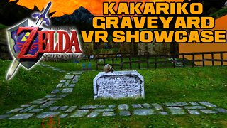 🎃👻🦇 Ocarina of Time - Kakariko Graveyard VR Showcase - Oculus Quest 2 Gameplay 🦇👻🎃 😎Benjamillion🎃