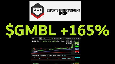 TOOK A GAMBLE ON $GMBL SHES UP +160% ON THE DAY BOOM9N ON AH. GET IN THE DISCORD
