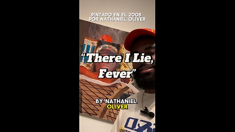 “There I Lie, Fever” by Nathaniel Oliver, 2008.