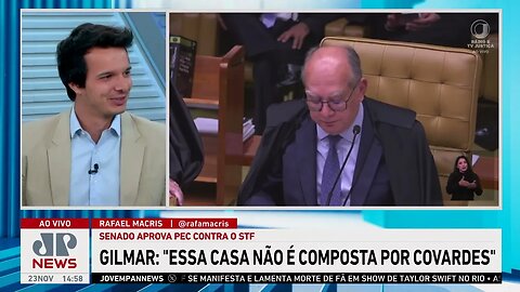 Gilmar Mendes sobre PEC que limita decisões do STF: "Não tem justificativa" | LINHA DE FRENTE