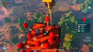 Lego Fortnite hot air balloon gone wrong