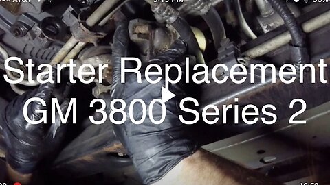 Starter Replacement GM 3800 Series 2