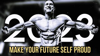 MAKE YOUR FUTURE SELF PROUD - 2023 Gym motivation speech #gymworkout #nevergiveup