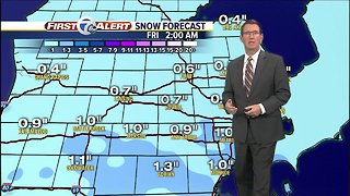 Metro Detroit Forecast: Quiet and cold tonight