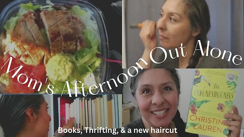 Mom's Afternoon Out - Books, Thrifting, & a Haircut