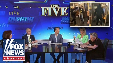 'The Five' reacts to 'shocking' footage of subway fight turned shooting