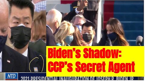 Proof Biden has CCP Agents with him