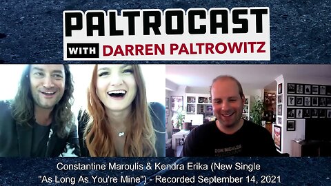 Constantine Maroulis & Kendra Erika interview with Darren Paltrowitz