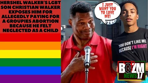 Hershel Walker's LGBT Son Christian Walker Exposes Him for Allegedly Paying For a Groupies Abortion