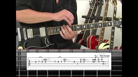 BACK IN BLACK episode 10 ALL SECTIONS PRACTICE how to play ACDC guitar lessons ACDC by Marko Coconut