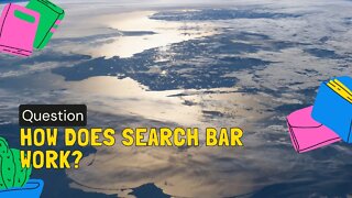 How does search bar work?