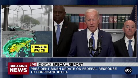 ABC News Special Report: Biden delivers remarks on Hurricane Idalia