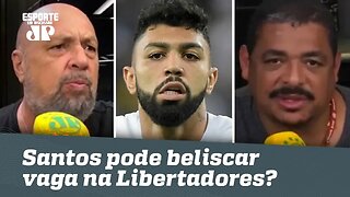 Santos de Gabigol pode beliscar vaga na Libertadores? DEBATE!