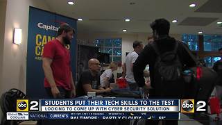 Students competing for tech glory, targeting cyber security issues