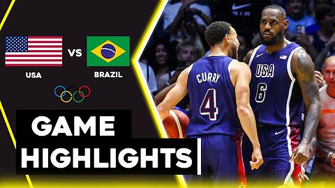 USA vs BRAZIL Full Game Highlights