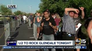 U2 concert comes to the Valley tonight!