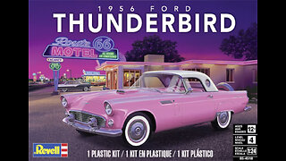 01 1956 Ford Thunderbird - Box Opening - Part 01