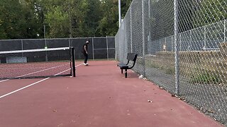 Tennis court session