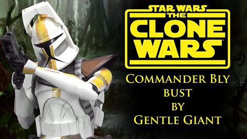 Star Wars The Clone Wars Commander Bly bust by Gentle Giant