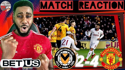 NEWPORT COUNTY 2-4 MANCHESTER UNITED | FAN REACTION | FA Cup - Ivorian Spice Reacts
