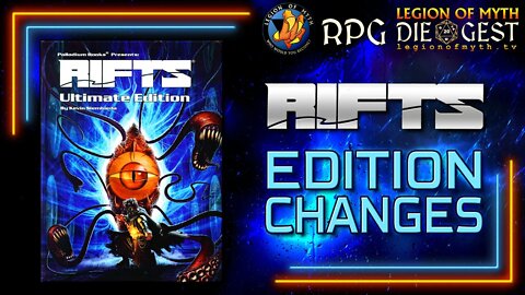 [117-1] RIFTS ULTIMATE EDITION - Changes and Low Attribute Penalties