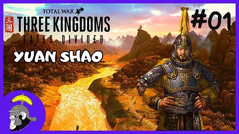 Total War Three Kingdoms : Fates Divided - Yuan Shao | Gameplay PT-BR #01