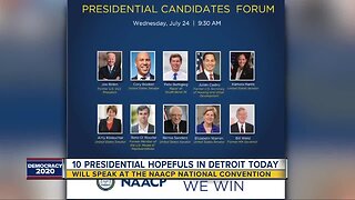 10 presidential candidates in Detroit