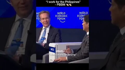 PBBM sided with the Philippines, not Beijing or Washington DC!