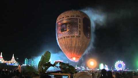 Firework Balloon disaster in Myanmar! || Viral Video UK