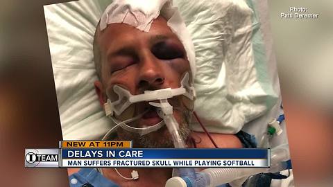 I-Team: Patient with broken skull, bleeding brain forced to wait hours for transfer to trauma center | I-Team Investigation