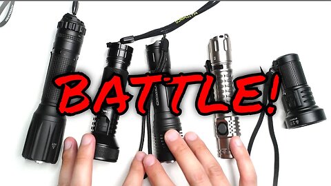Top 5 Pocket Thrower Flashlights: Watch this before you buy a long-range EDC light!