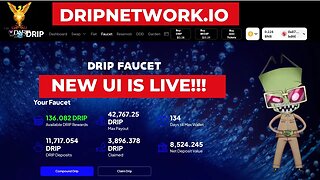 Drip Network the NEW UI and new site DripNetwork.io is LIVE