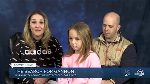 'This week has been awful': Family of missing Colorado boy Gannon Stauch releases video statement