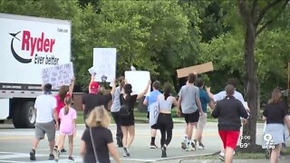 Mason High School students organized, hundreds marched