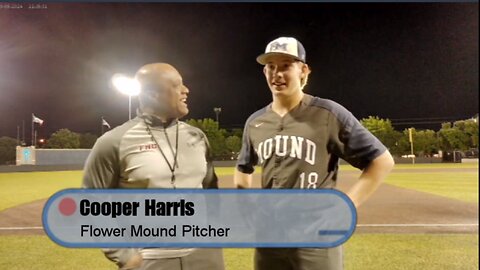 Flower Mound Pitcher Cooper Harris Throws 1 Hitter in 3-1 win Over Jesuit