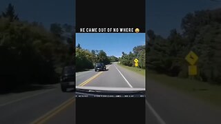 COP APPEARS OUT OF NOWHERE