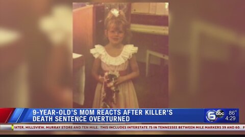 9-year-old's mon reacts after killer's death sentence overturned