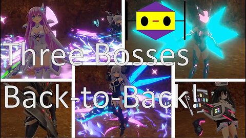 3 Bosses with no Break: Dark Rising Kaiso Style - Neptunia: Sisters Vs. Sisters