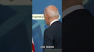 Joe Biden, Ignored Reporters' Questions