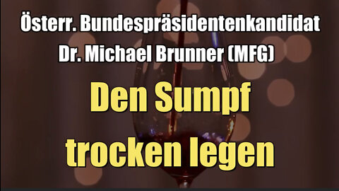 Dr. Michael Brunner (MFG): Den Sumpf trocken legen (28.07.2022)